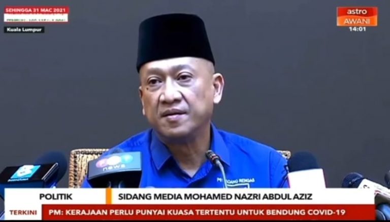Nazri Aziz positif COVID-19, ada sidang media minggu lalu