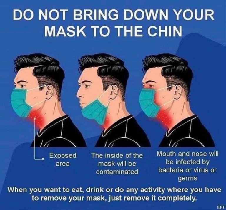 Pakai pelitup muka, bukan pelitup dagu! – Dr Noor Hisham