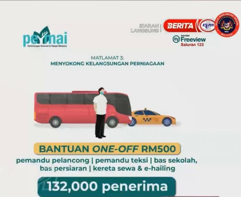 Bantuan RM500, mohon menerusi APAD