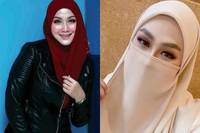 Wah! Betul ke Jue Aziz dah berniqab?