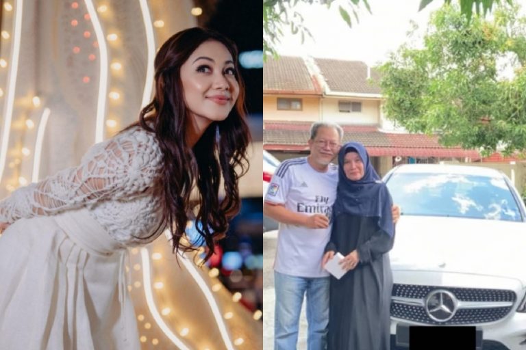 Cantik dan cukup pakej! Daiyan Trisha dipuji hadiahkan kereta mewah buat orang tuanya