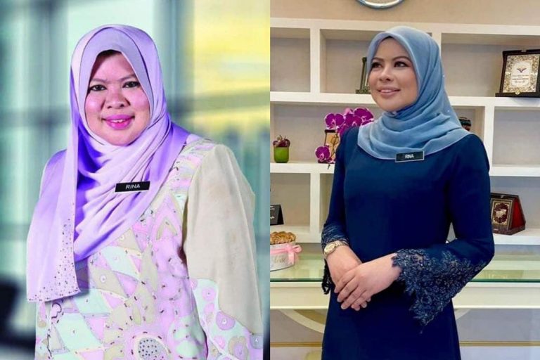 Rina Harun trending di Twitter. Tampil semakin jelita