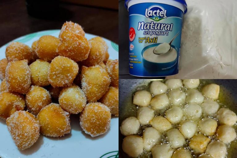 Donut paling gebu dan gerenti jadi. Tak perlu tunggu yis kembang