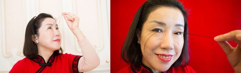 Wow, panjangnya bulu mata wanita ini! Patutlah pegang rekod dunia