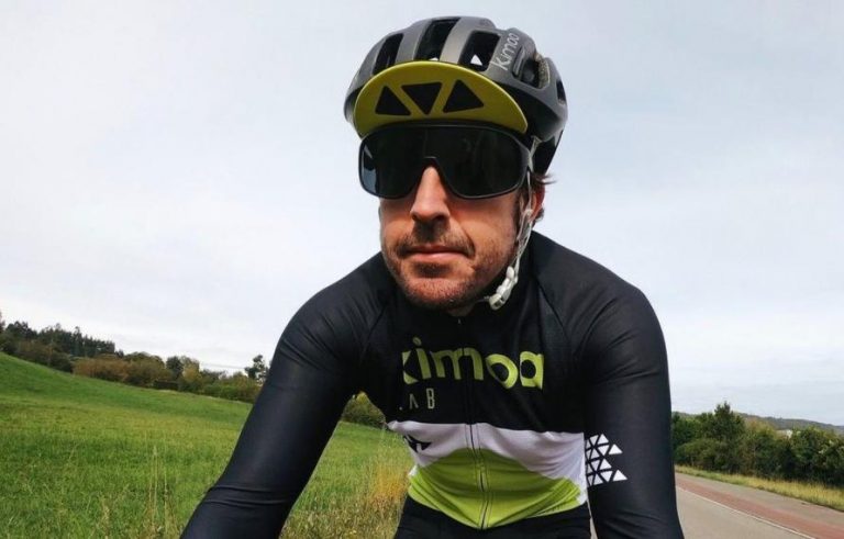 Pelumba F1 Fernando Alonso kemalangan ketika berbasikal