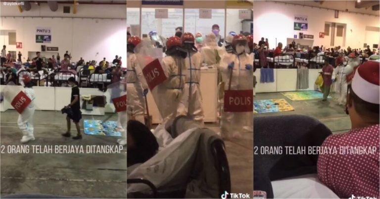 Kes curi telefon, abang polis pakai PPE pula jadi perhatian