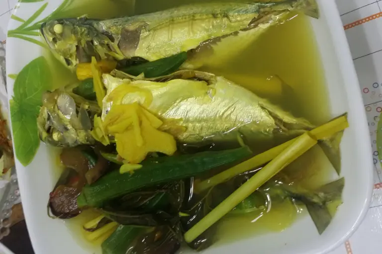 asam rebus ikan