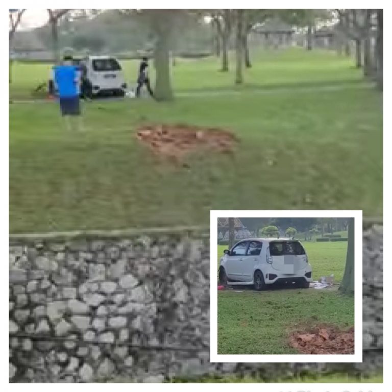 Myvi ‘terbang’ seberangi longkang besar raih ‘pujian’ netizen