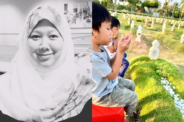 “Aku membayangkan bagaimana perasaan dia bila orang yang paling dia sayang sudah berada 7 kaki di dalam tanah.” – Superdaddy