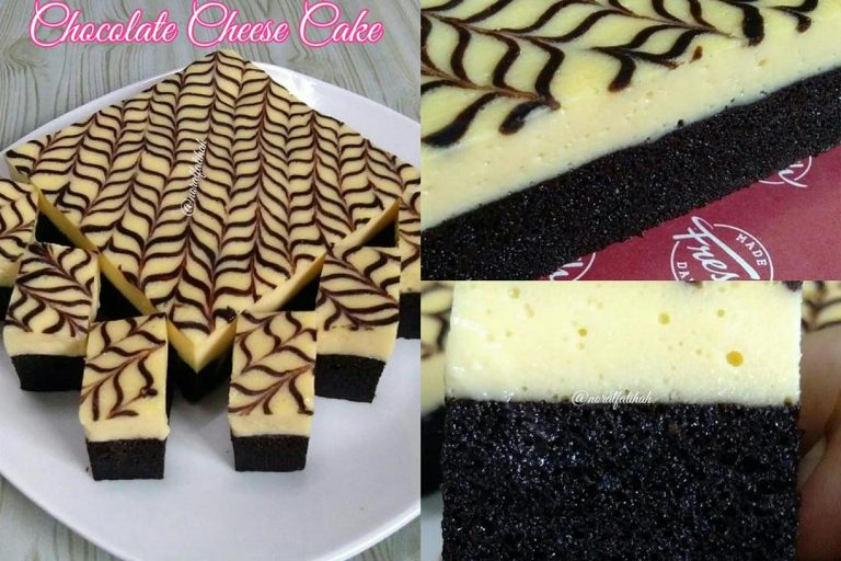 Chocolate Cheese Cake. Memang laku keras. Sedap dimakan sejuk