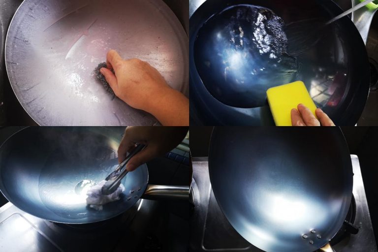 “Season the wok,” – Bakar kuali baru supaya tak cepat berkarat, masak bertambah sedap