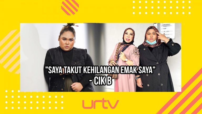 [VIDEO] “Saya takut kehilangan emak saya” – CIK B sentiasa doakan kesejahteraan DSV