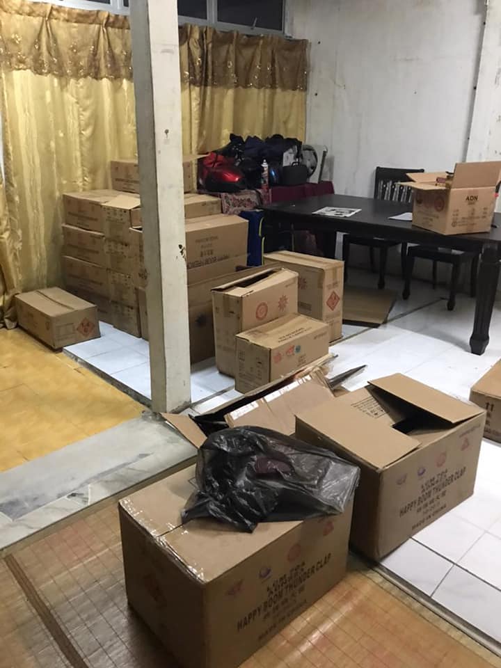 Rumah penuh mercun raya, penganggur direman