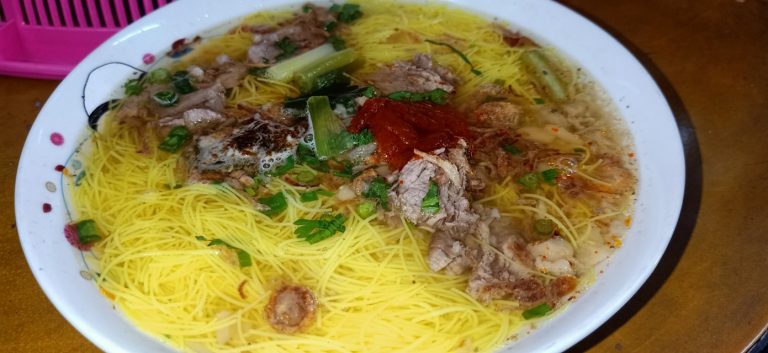 Bihun sup utara, resipi paling mudah dan tak renyah nak buat