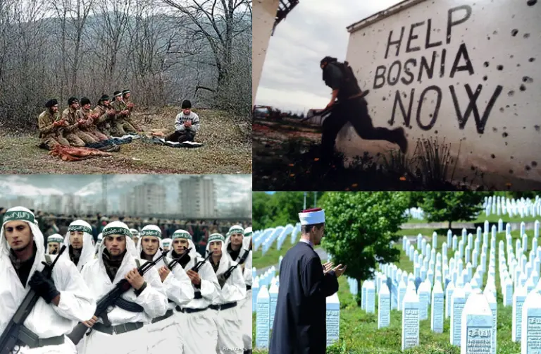 Darah syuhada Bosnia itu terus menitis, tempat usungan mayatnya berbau harum walau selepas beberapa bulan