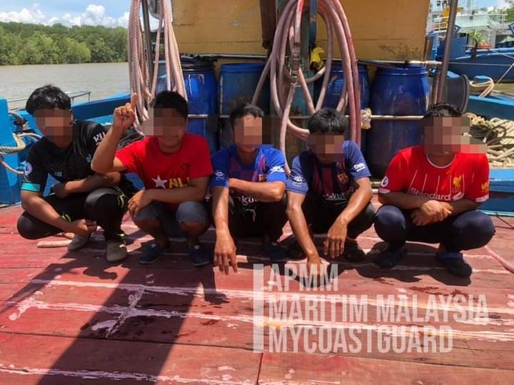 Tangkap ikan tanpa permit kerja, 5 nelayan Myanmar ditahan