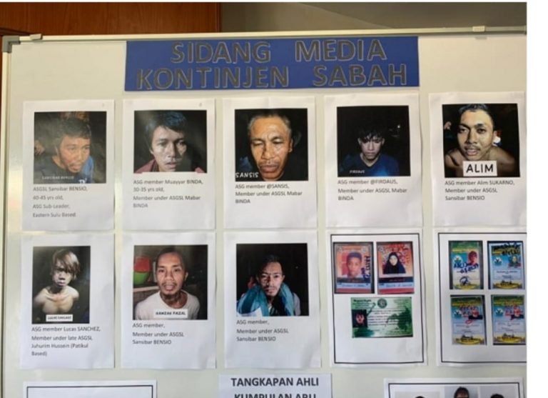Lapan geng Abu Sayyaf Filipina ditahan hasil operasi khas