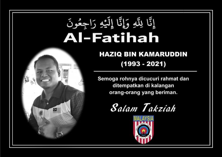 Pemanah negara meninggal dunia pada usia 27 tahun, rebah selepas subuh
