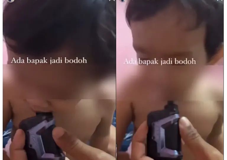 kanak-kanak hisap vape