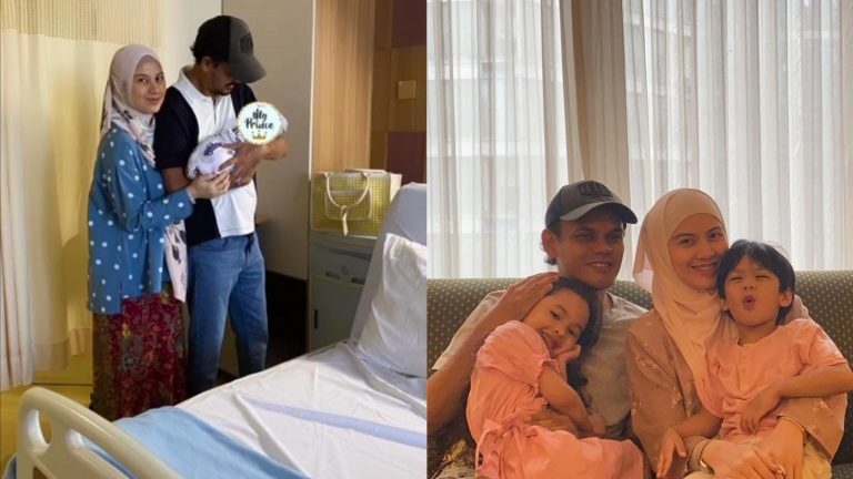 Lisa & Yusry pilih nama Yunos Laith untuk anak ketiga