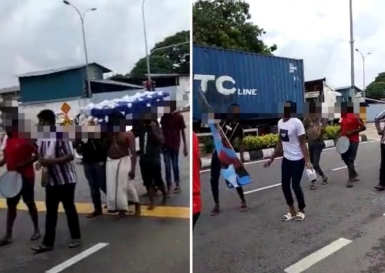 Langgar SOP, akta pertubuhan, 11 lelaki terlibat perarakan mayat direman