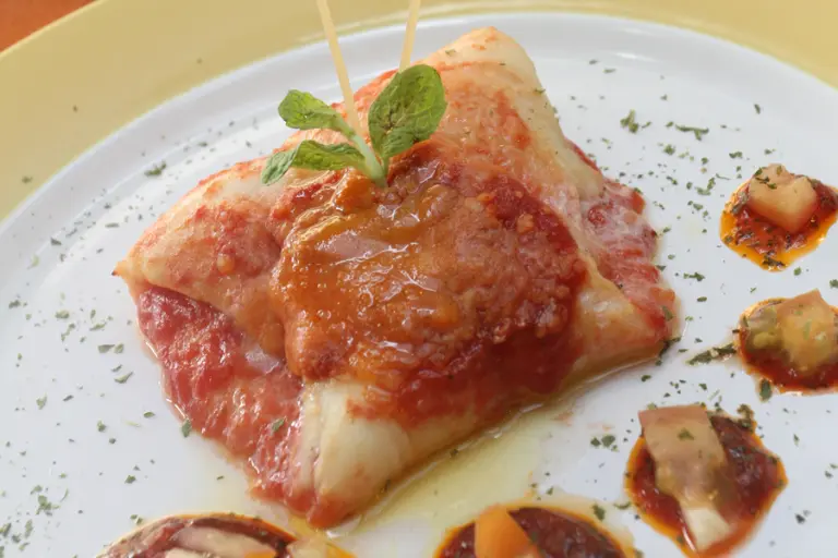 Resipi filet ikan bakar dengan sos tomato dan parmesan