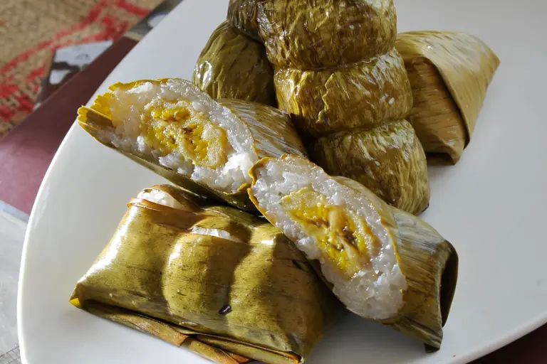 Resipi pulut pisang kukus, sedap dan mudah