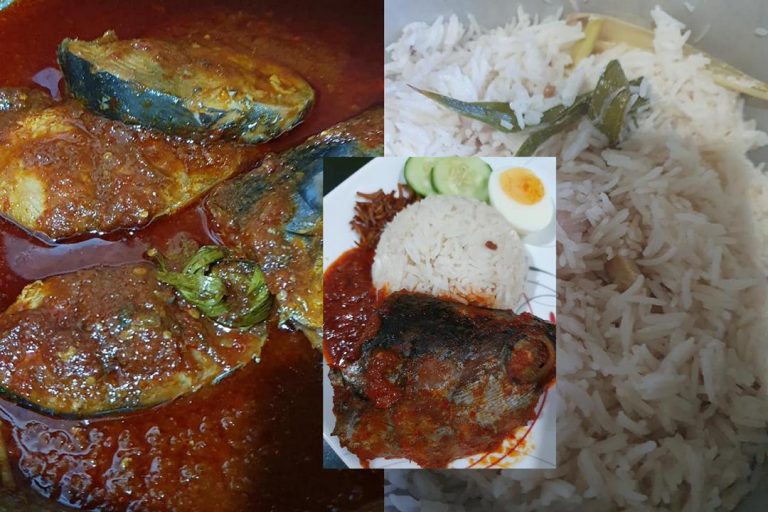 nasi lemak ikan aya