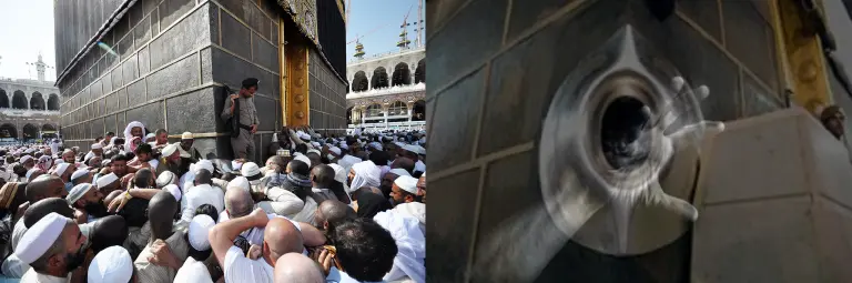 Dua lelaki misteri tiba-tiba tangkap, heret pemuda ini ke Hajarul Aswad