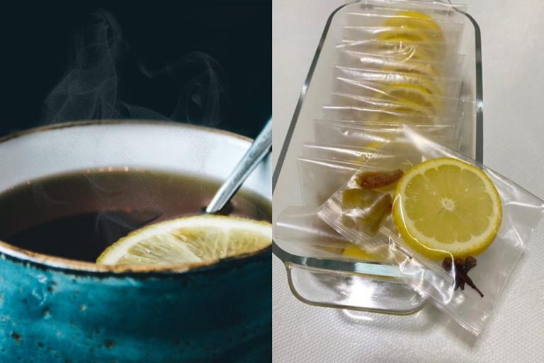 Buang angin dalam badan dan kuatkan imun. Mudahnya nak buat teh lemon madu