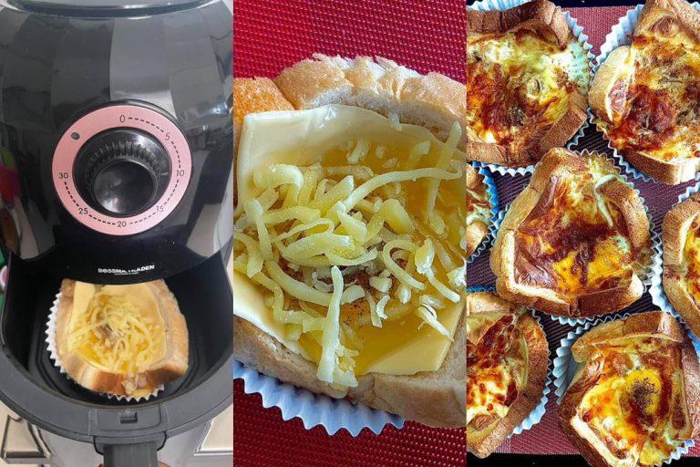 bird nest cheese bread