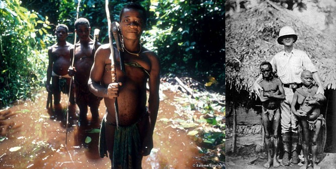 Manusia kerdil Pygmy, suku kaum primitif yang berusia pendek di Afrika Tengah