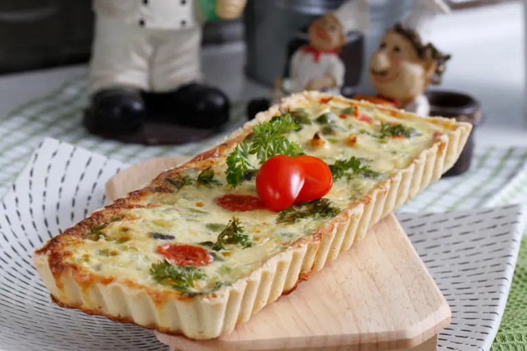 Resipi quiche ikan salmon