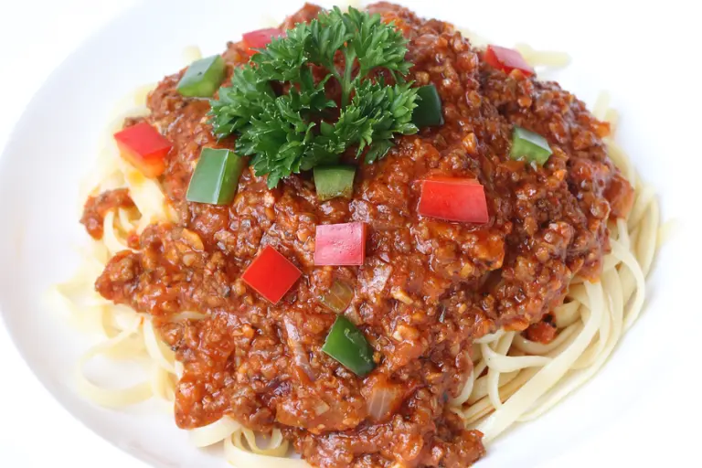 Resipi spagheti bolognese sedap dan mudah