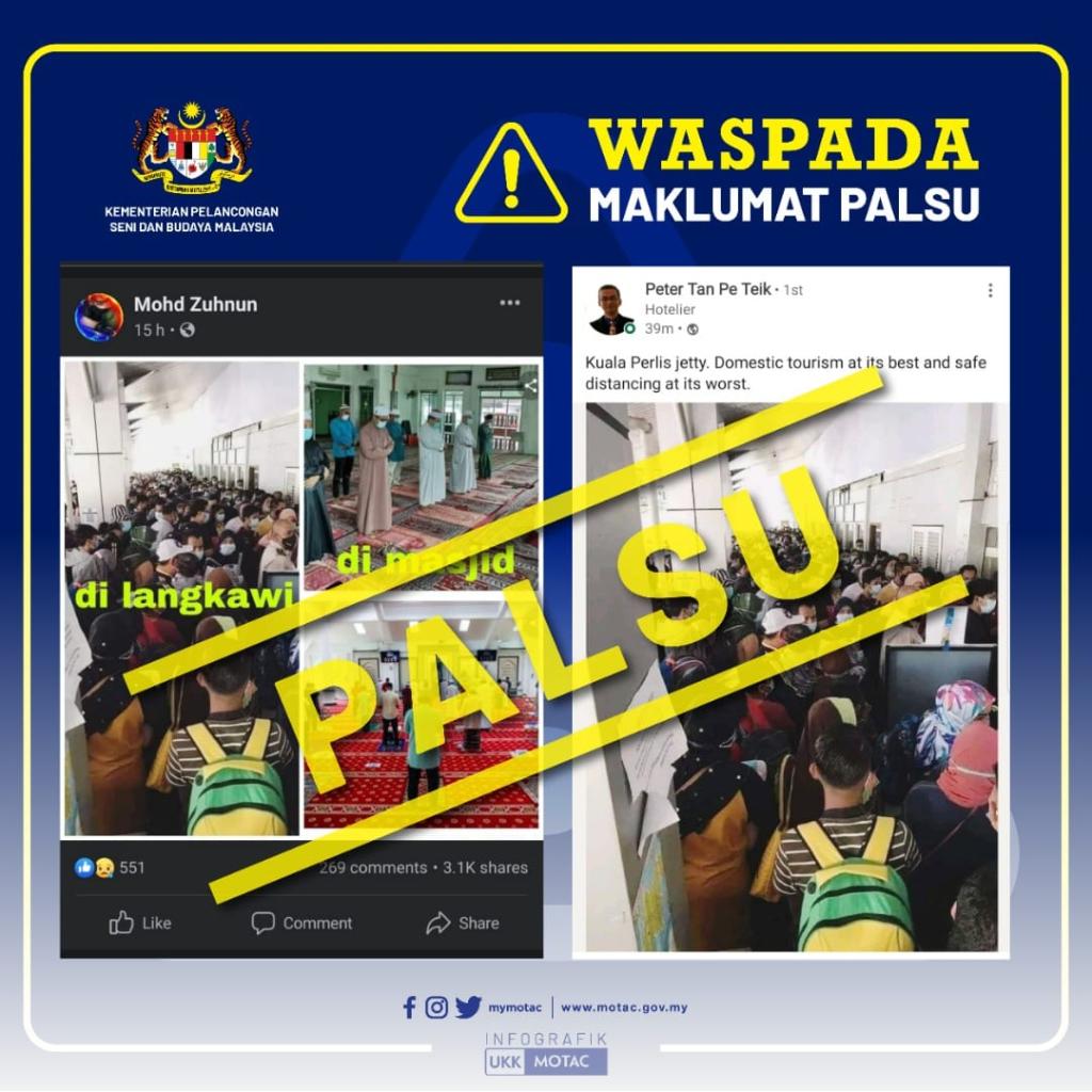 Gambar Tular Jeti Kuala Perlis Sesak Gambar Lama Palsu Utusantv