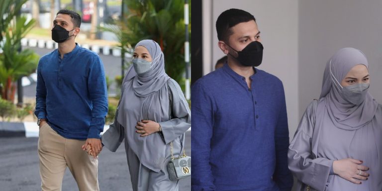 Neelofa hadir ke mahkamah, perut pula yang jadi perhatian