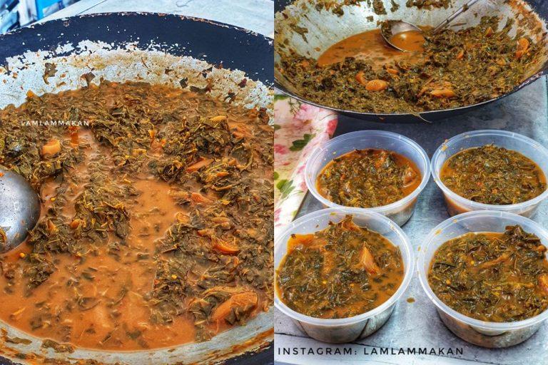 Gulai pede cara mak saya. Iras gulai daun kayu tapi guna budu dan tanpa tempoyak. Tak pandang lauk lain dah