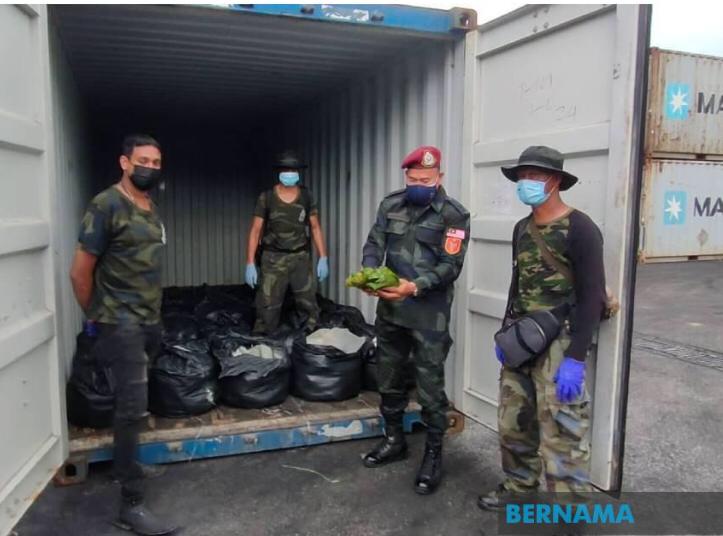 Selepas lori simen, sindiket seludup daun ketum guna kontena pula