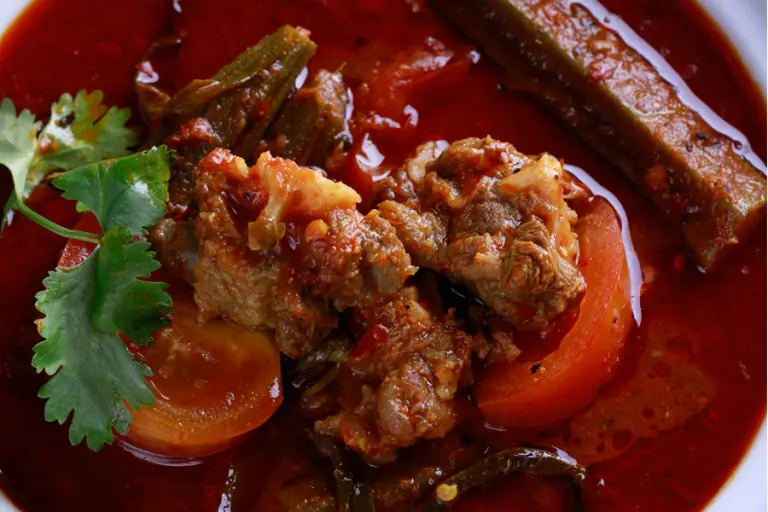 Resipi ekor asam pedas