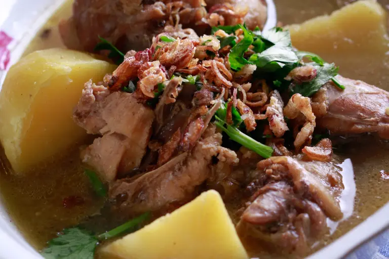 Resipi sup ayam kampung