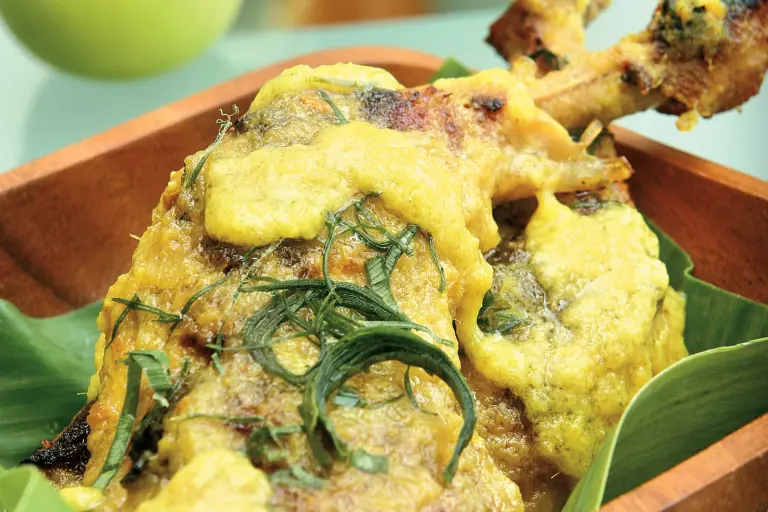 Resipi ayam percik sos mangga unik dan sedap