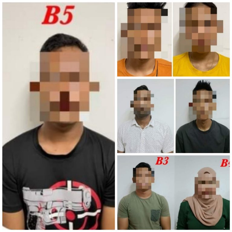 Lima anggota penguatkuasa antara tujuh ditahan terbabit samun