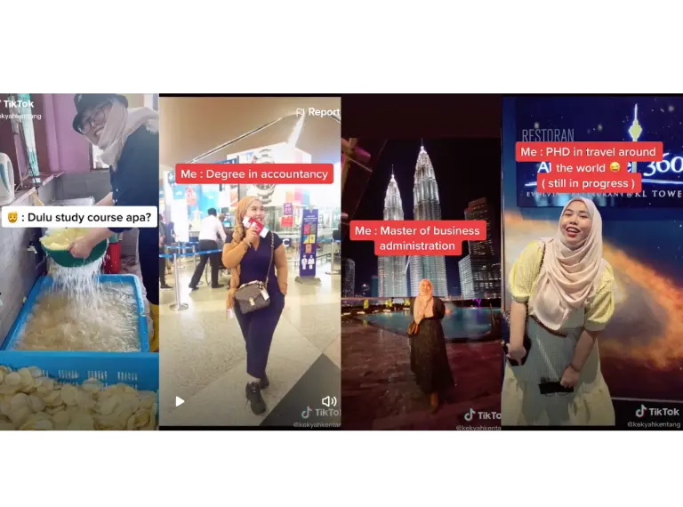 ‘Belajar pandai-pandai, kerja buat sambal kentang je’, kekyahkentang tak kisah mulut orang selepas jelajah lebih 43 buah negara