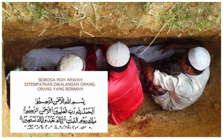 Sedekah alfatihah untuk mayat