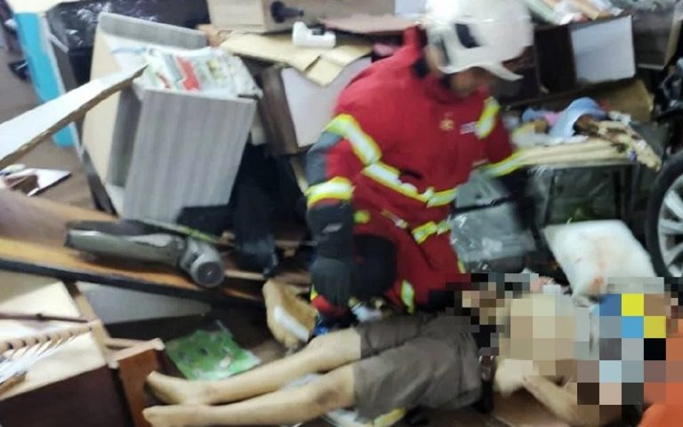 Pemandu mabuk rempuh kedai perabot, seorang pekerja cedera