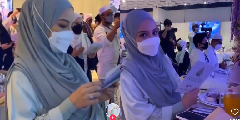 Sarat mengandung, Neelofa hadiri majlis Malam Cahaya Rasullullah