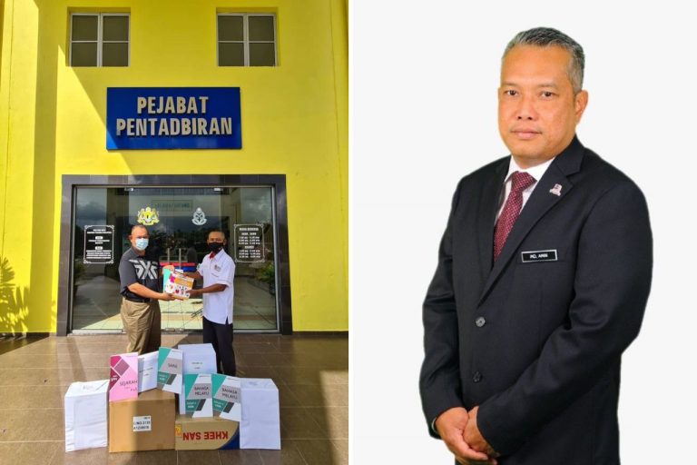UPSI serah modul 3M dan buku persediaan SPM di Sekolah Integriti Kluang manfaat banduan muda