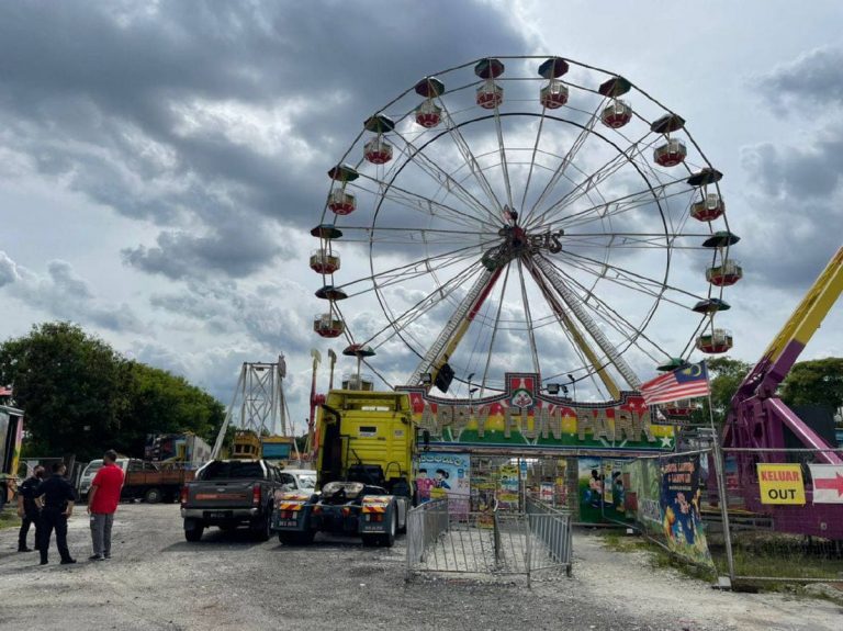 Tapak fun fair di Cheras ditutup serta-merta
