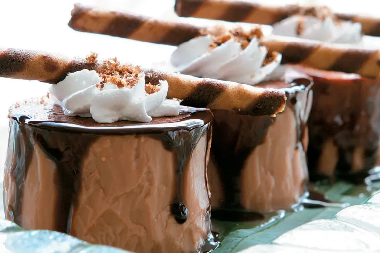 Resipi puding aiskrim coklat capucino