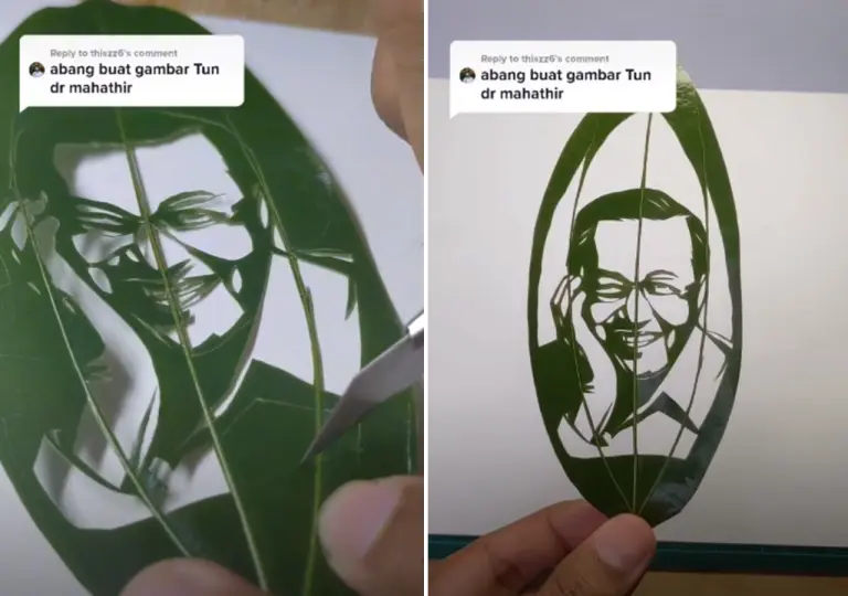 Tun M daun teja